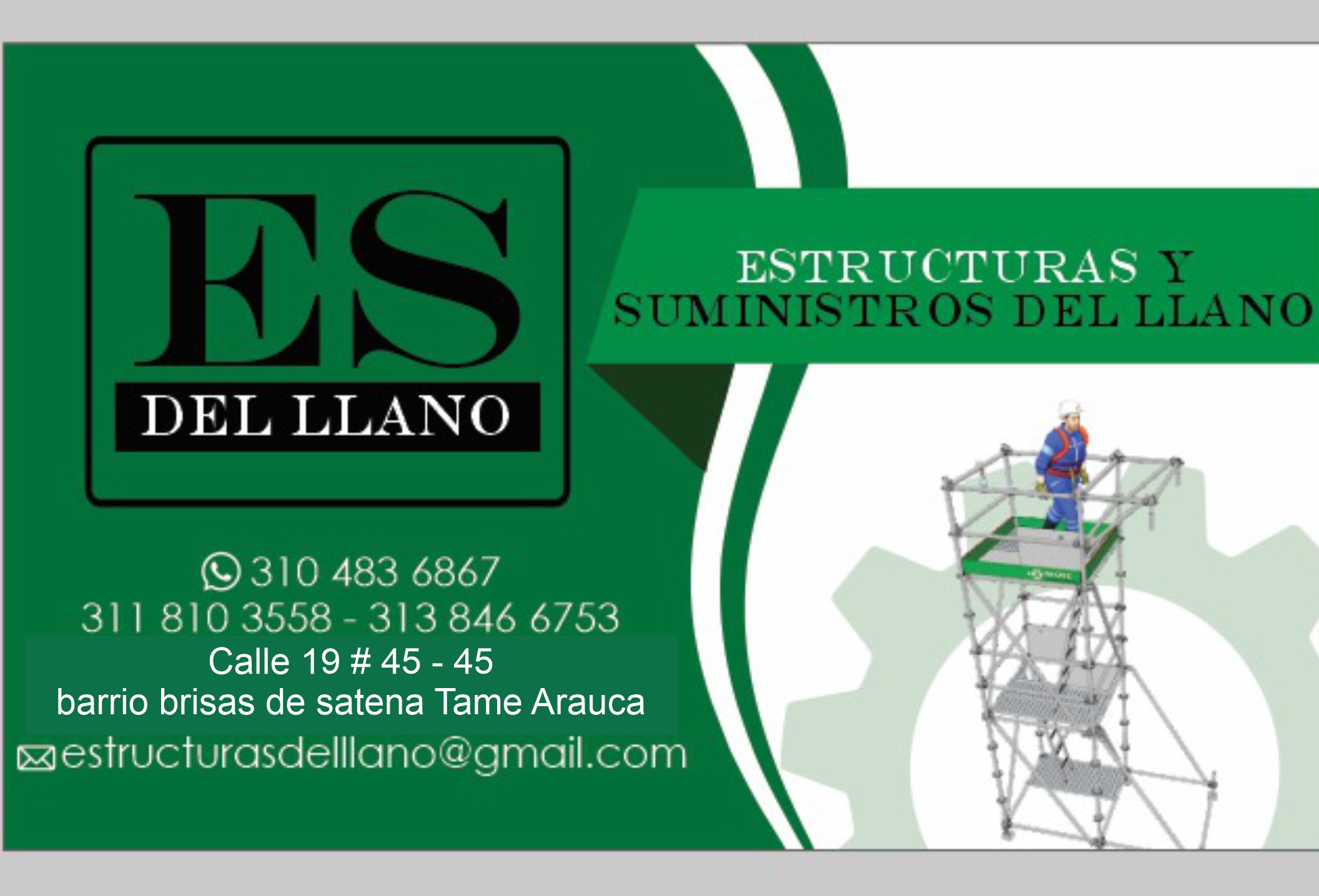 ESTRUCTURAS Y SUMINISTROS DEL LLANO