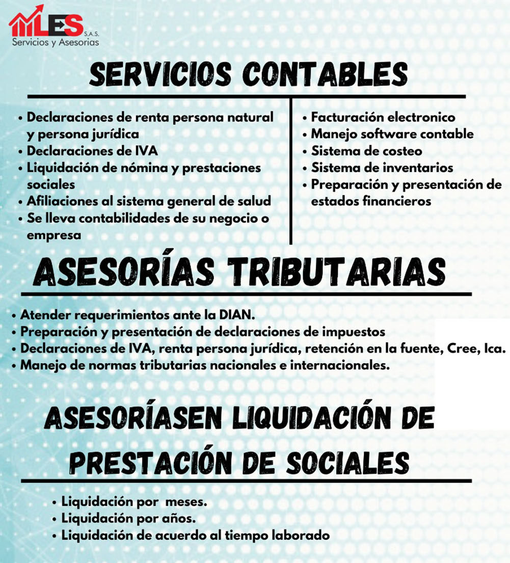 Servicios y Asesorías LES s.a.s / Fggá