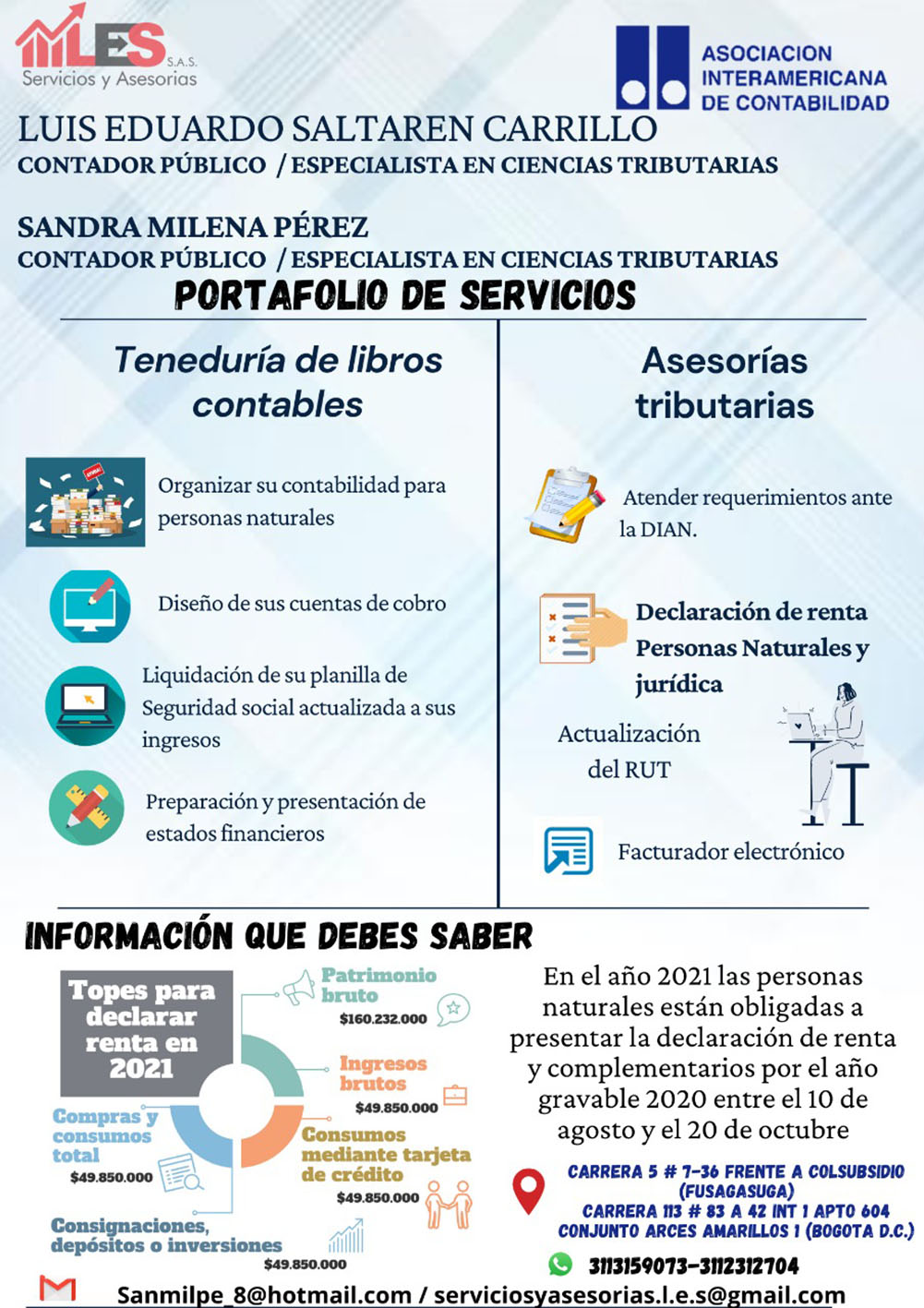 Servicios & Asesorias L.E.S - s.a.s
