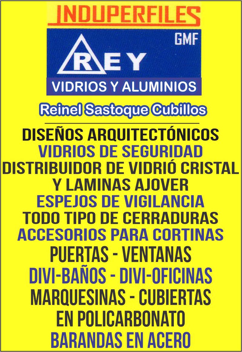 INDUPERFILES REY - Vidrios y Aluminios