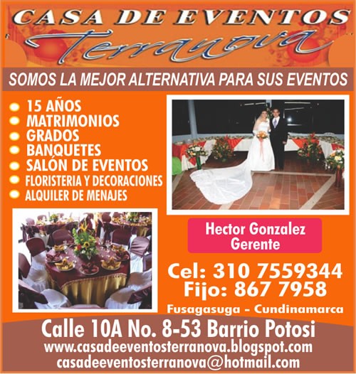 CASA DE EVENTOS TERRANOVA