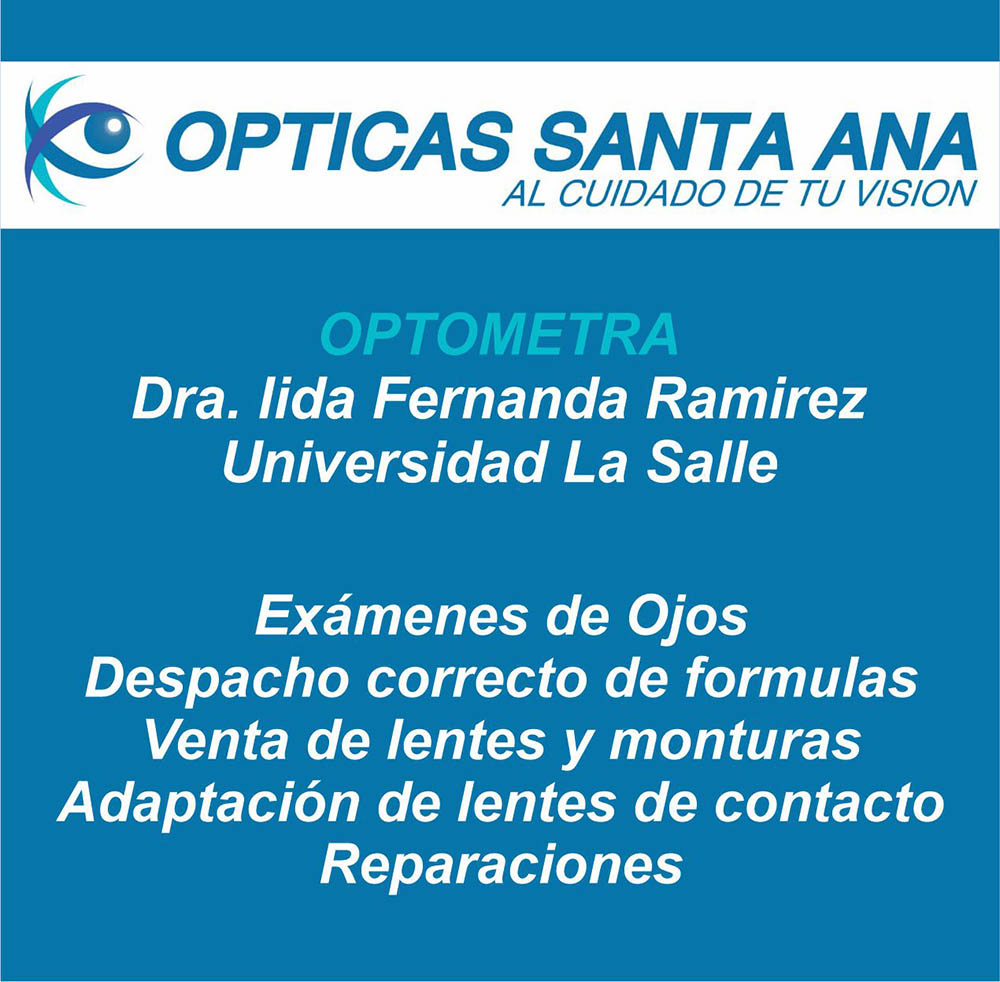 OPTICAS SANTA ANA