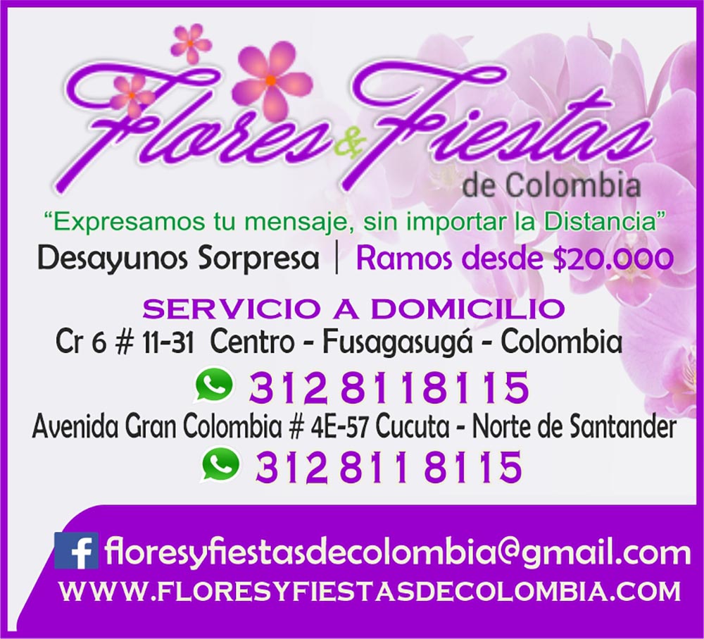 FLORES Y FIESTAS DE COLOMBIA (FUSA)