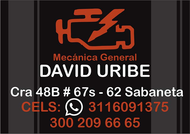 Mecánica General DAVID URIBE