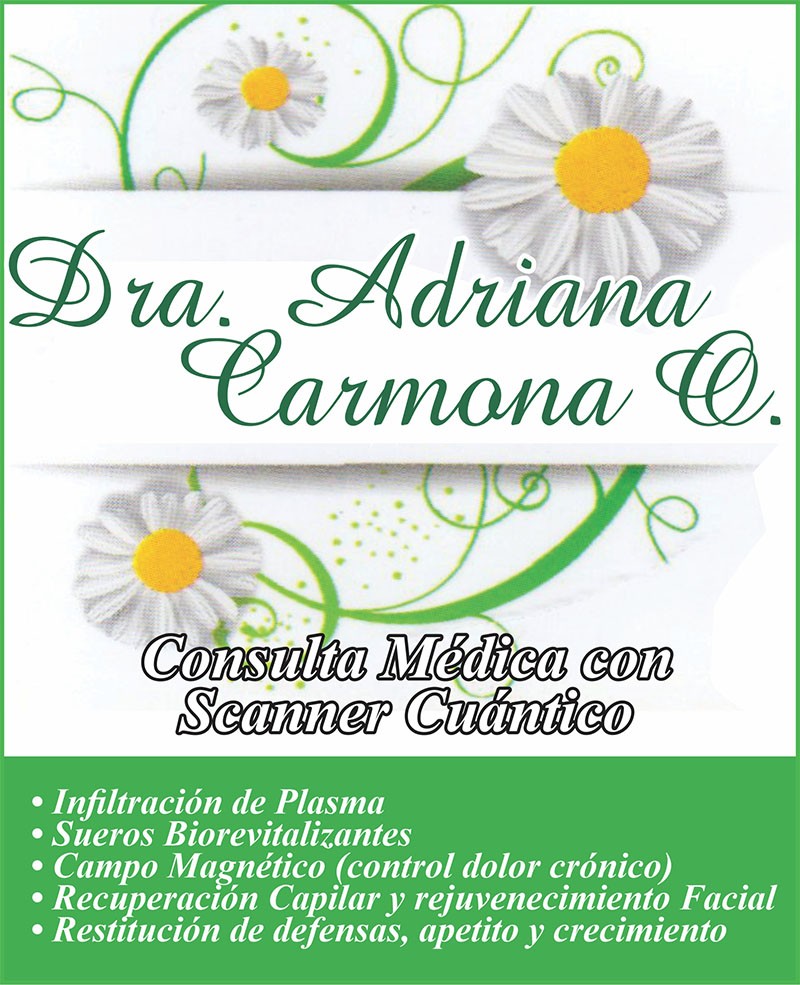 MÉDICOS EN FUSAGASUGA DRA. ADRIANA CARMONA O M.C.