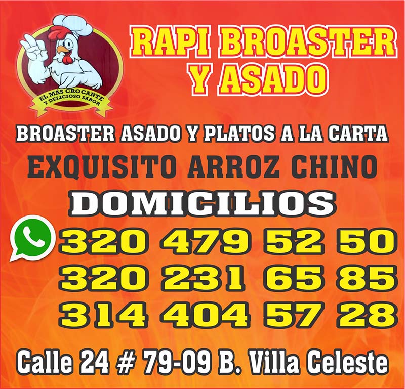 RAPI BROASTER Y ASADO