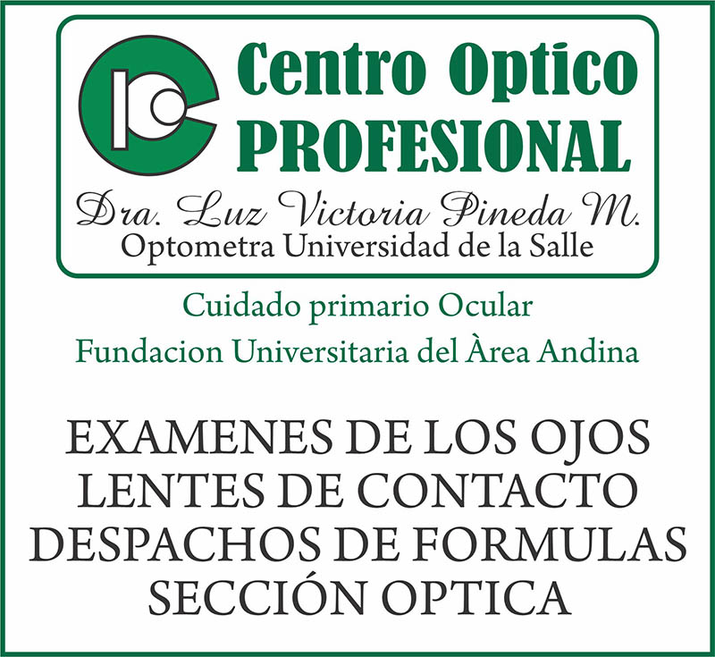 Centro Optico PROFESIONAL - Dra. Luz Victoria Pineda M.