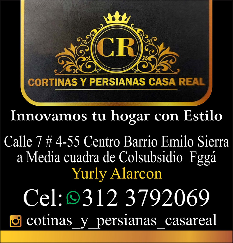 Cortinas y Persianas Casa Real Fusa