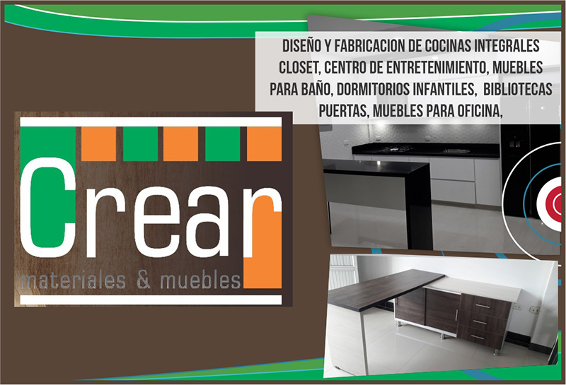 CREAR MATERIALES & MUEBLES