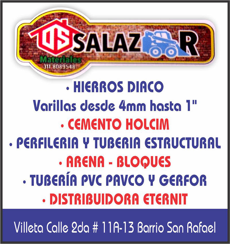 SALAZAR MATERIALES PARA CONSTRUCCION