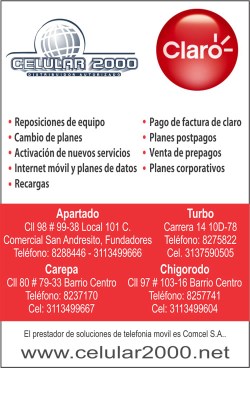 CELULAR 2000 DISTRIBUIDOR AUTORIZADO