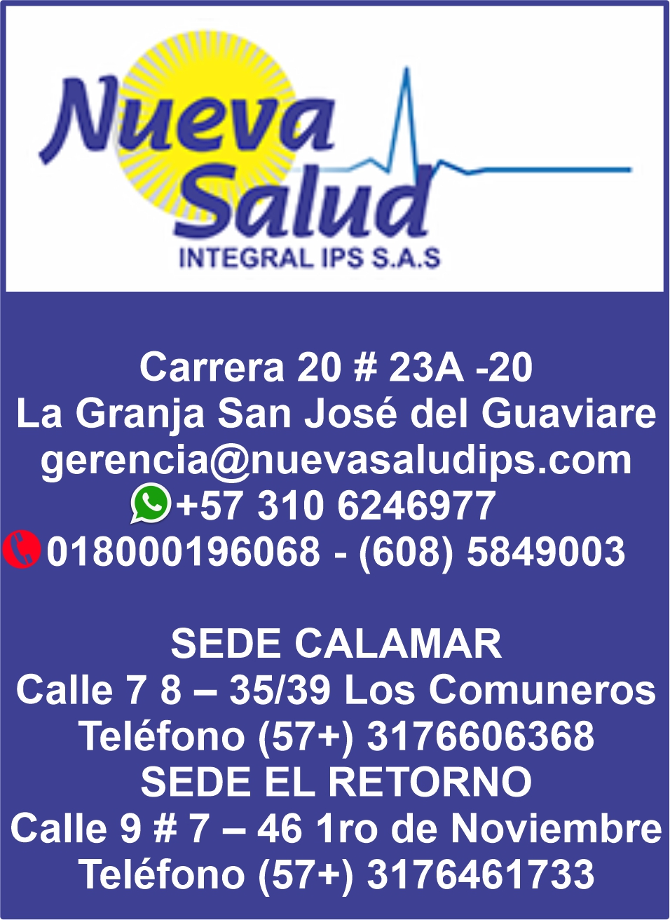 NUEVA SALUD INTEGRAL IPS SAS