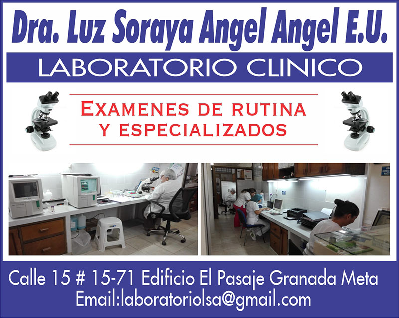 Dra. Luz Soraya Angel Angel E.U. - LABORATORIO CLINICO