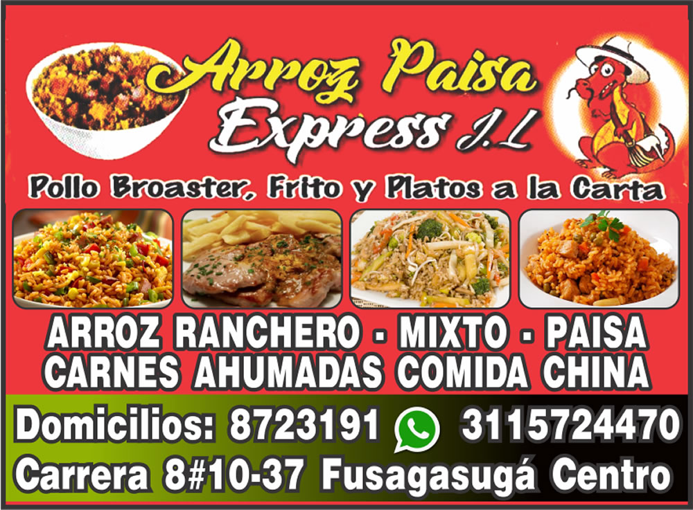 ARROZ PAISA EXPRESS J.L