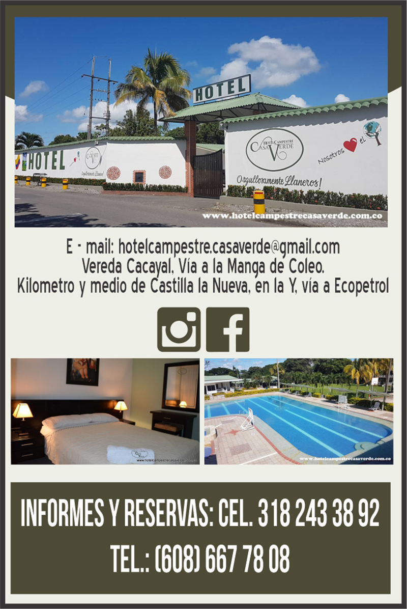 HOTEL CAMPESTRE CASA VERDE