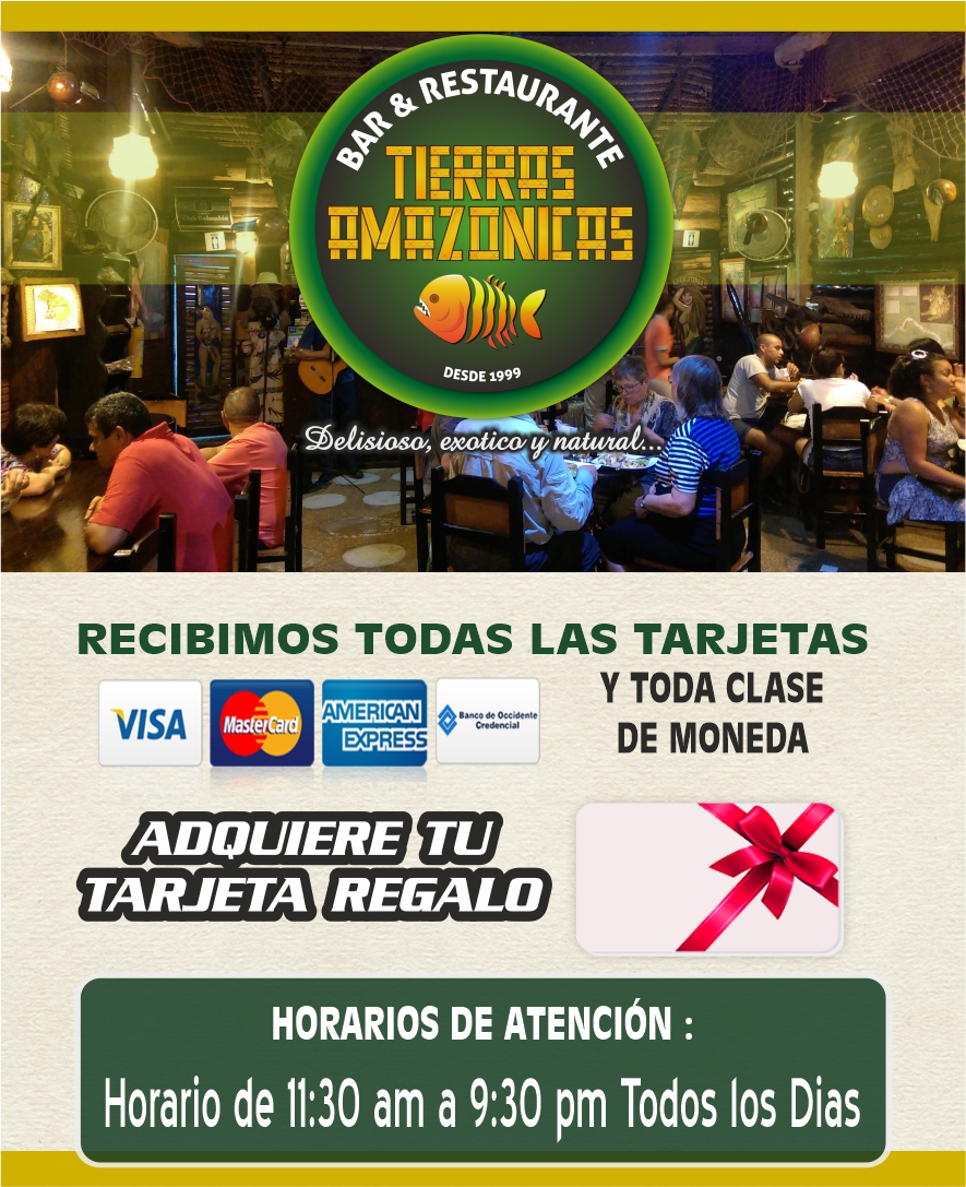 BAR Y RESTAURANTE TIERRAS AMAZONICAS