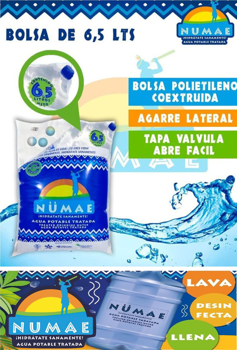 Agua Pura Numae ¡Hidratate Sanamente!