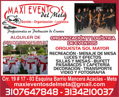 MAXI EVENTOS DEL META