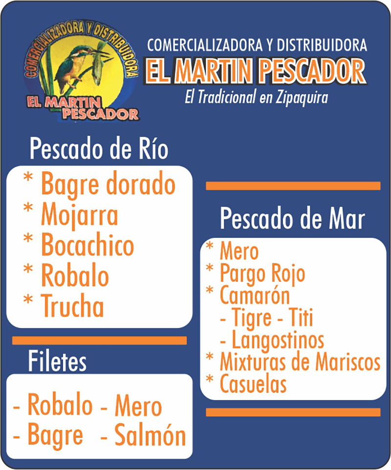 COMERCIALIZADORA Y DISTRIBUIDORA MARTIN PESCADOR