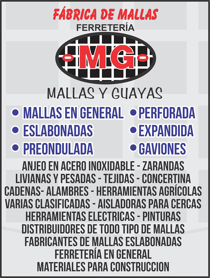 FERRETERIA MALLAS Y GUAYAS MG