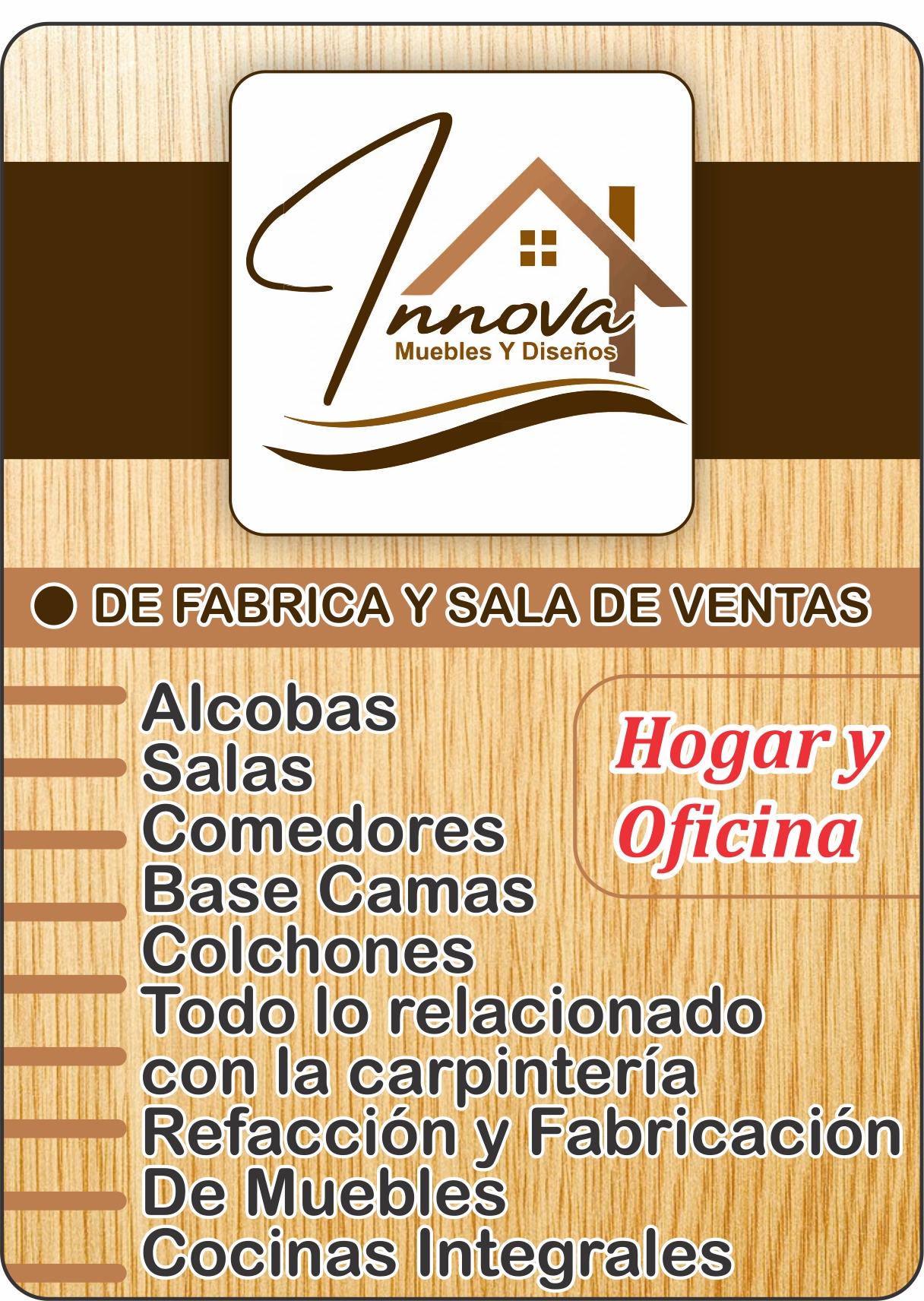INNOVA MUEBLES Y DISEÑOS