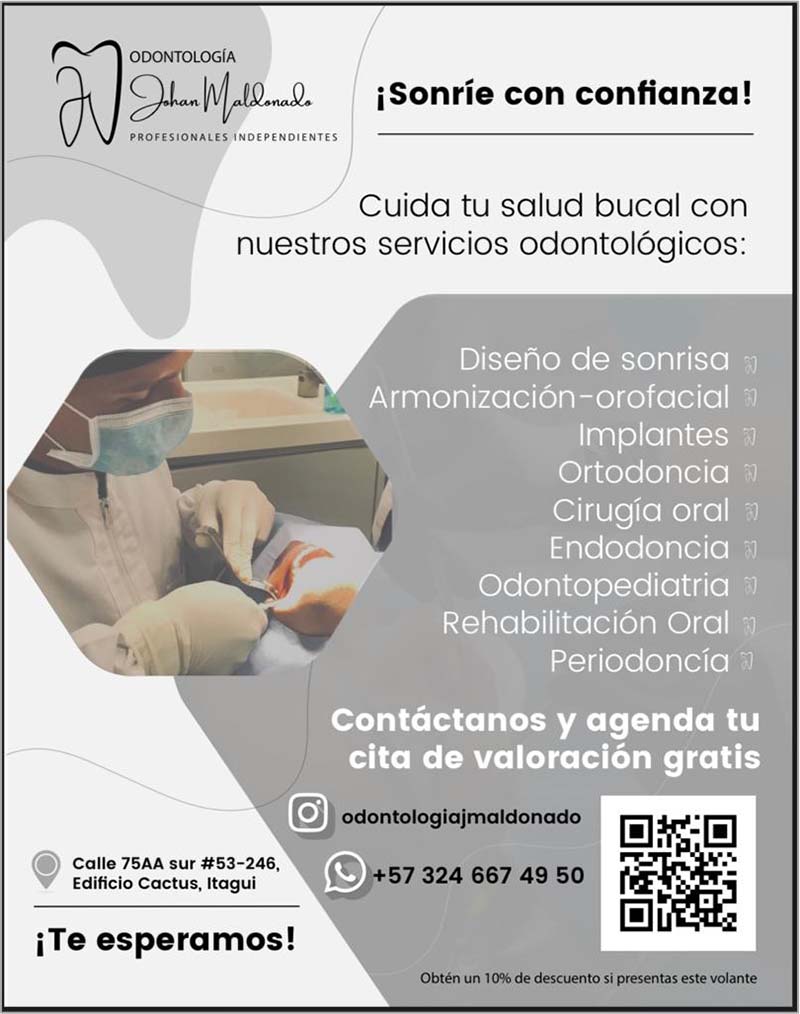 Odontología Dr. Johan Maldonado