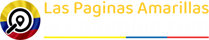 logotipo las paginas amarillas en colombia blanco