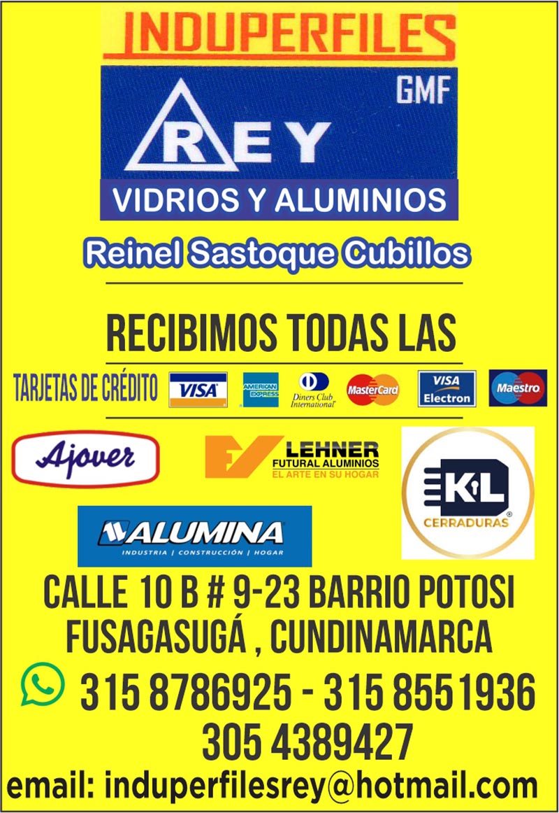 INDUPERFILES REY - Vidrios y Aluminios