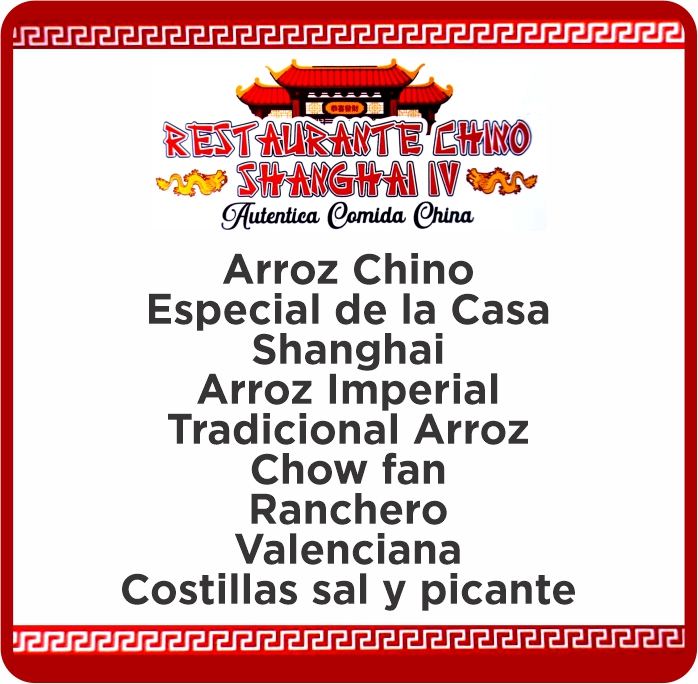 RESTAURANTE CHINO SHANGHAI IV