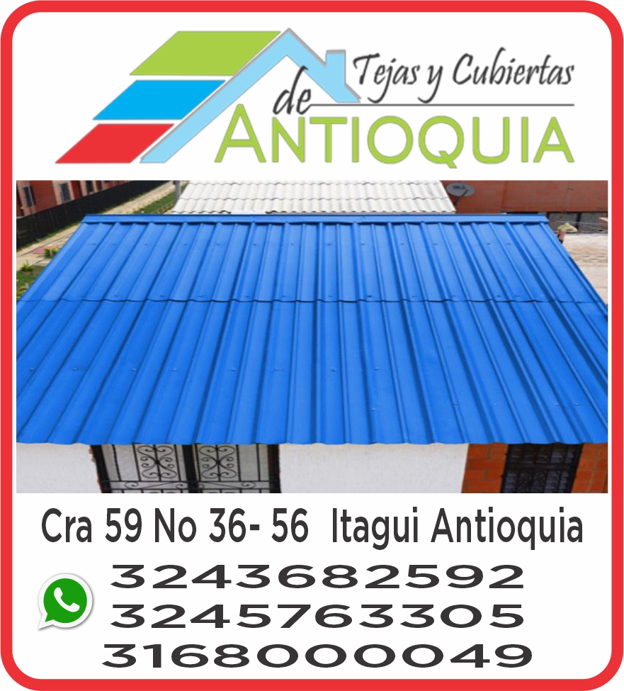 Tejas y Cubiertas de ANTIOQUIA