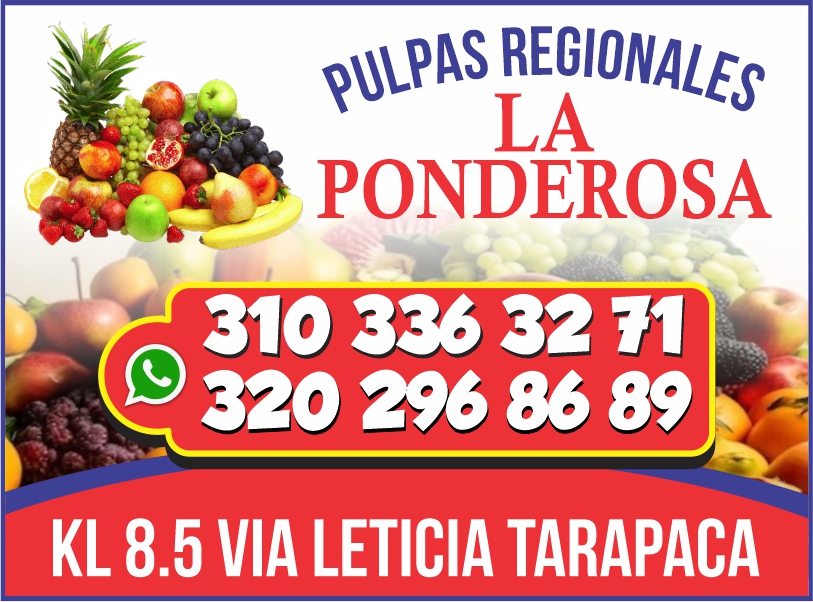 PULPAS REGIONALES LA PONDEROSA