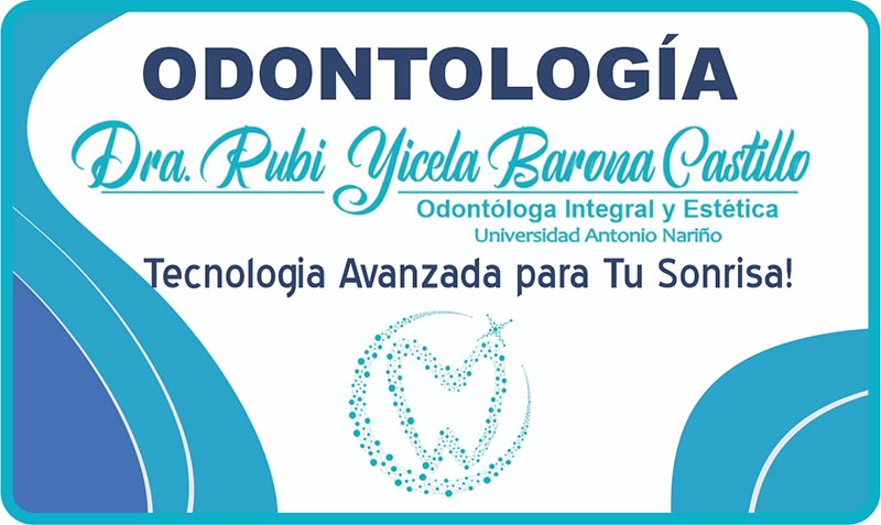 ODONTOLOGIA DRA. RUBI YISELA BARONA CASTILLO