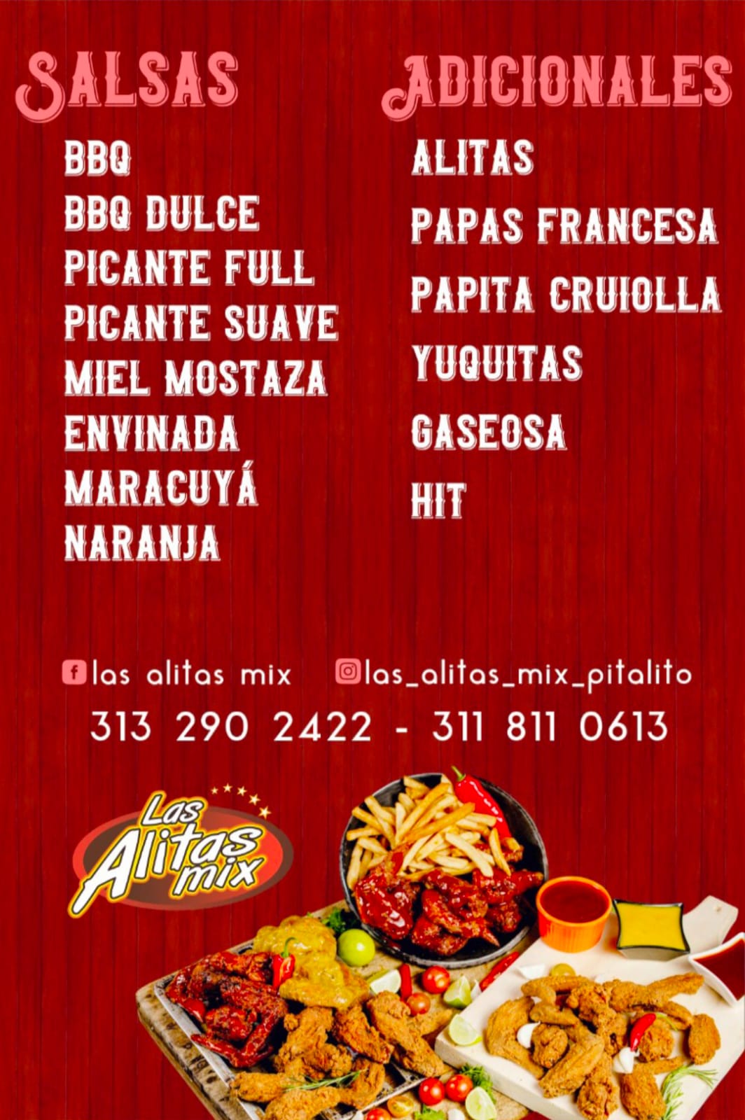 Las Alitas Mix