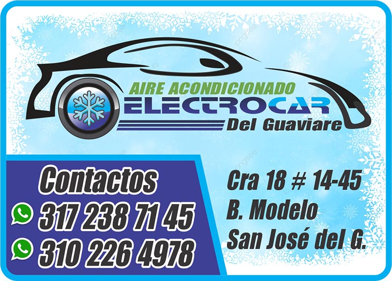 AIRE ACONDICIONADO ELECTROCAR Del Guaviare