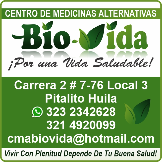 BIO-VIDA CENTRO DE MEDICINAS ALTERNATIVAS
