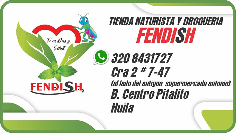 TIENDA NATURISTA Y DROGUERIA FENDISH