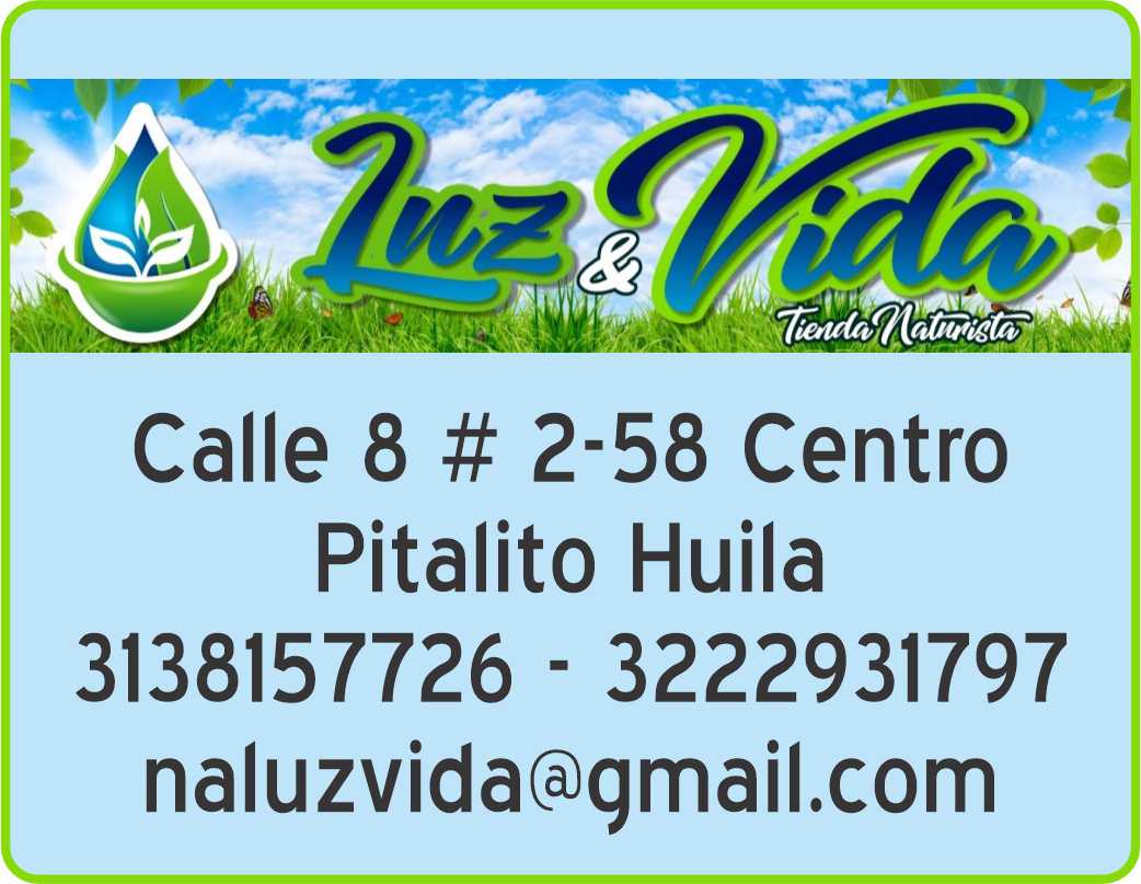 Tienda y distribuidora naturista Luz y Vida