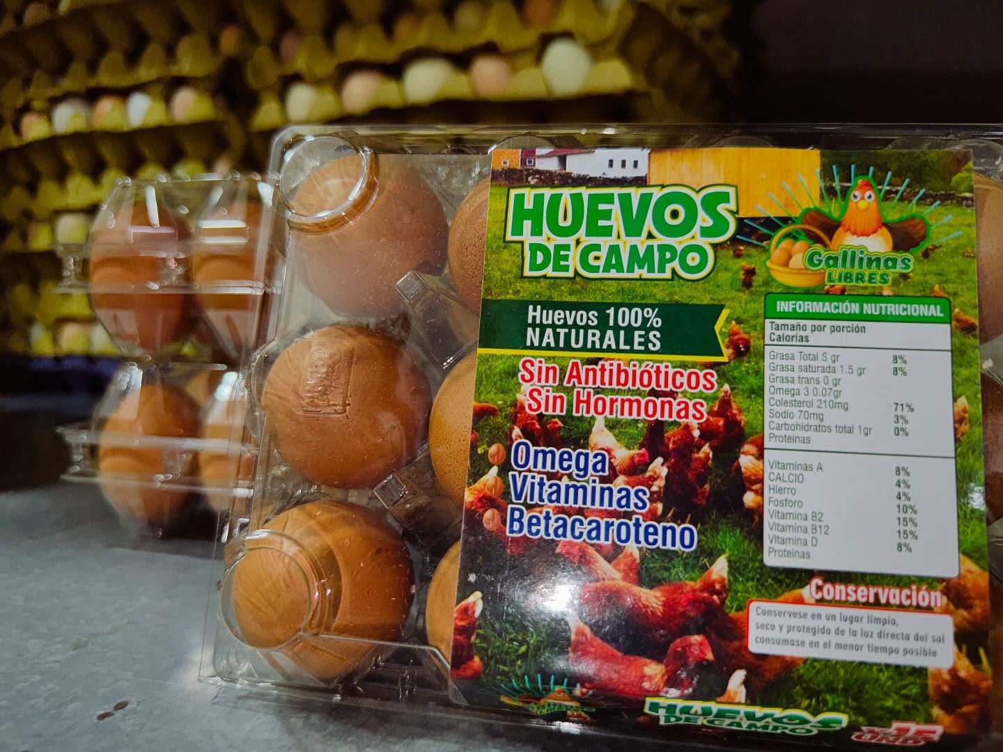 Huevos Gallinas Libres