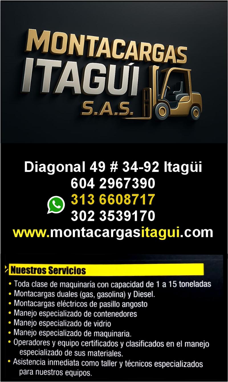 MONTACARGAS ITAGÜI SAS