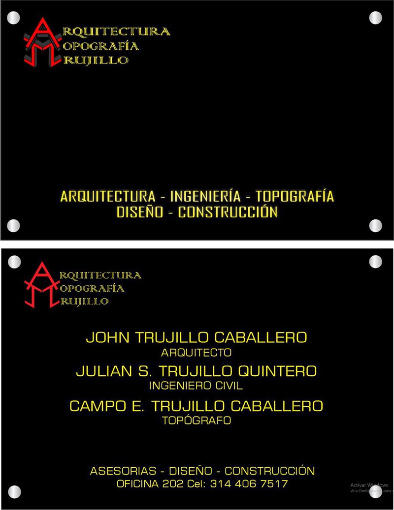 Arquitectura ingeniería y topografía Trujillo