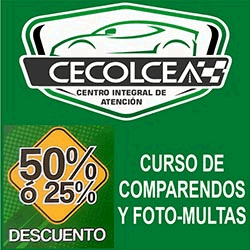 CECOLCEA (CURSO DE COMPARENDOS Y FOTO-MULTAS)