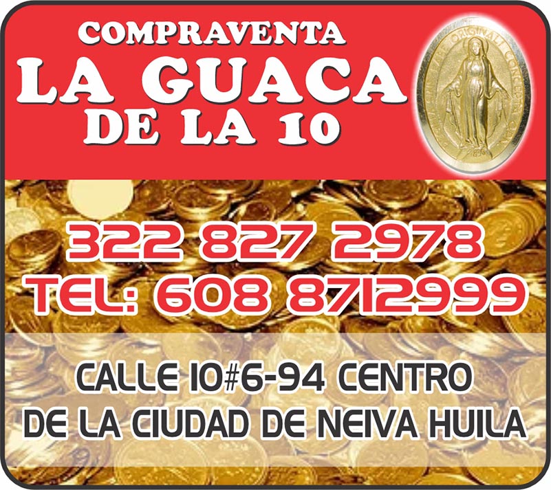 COMPRAVENTA LA GUACA DE LA 10