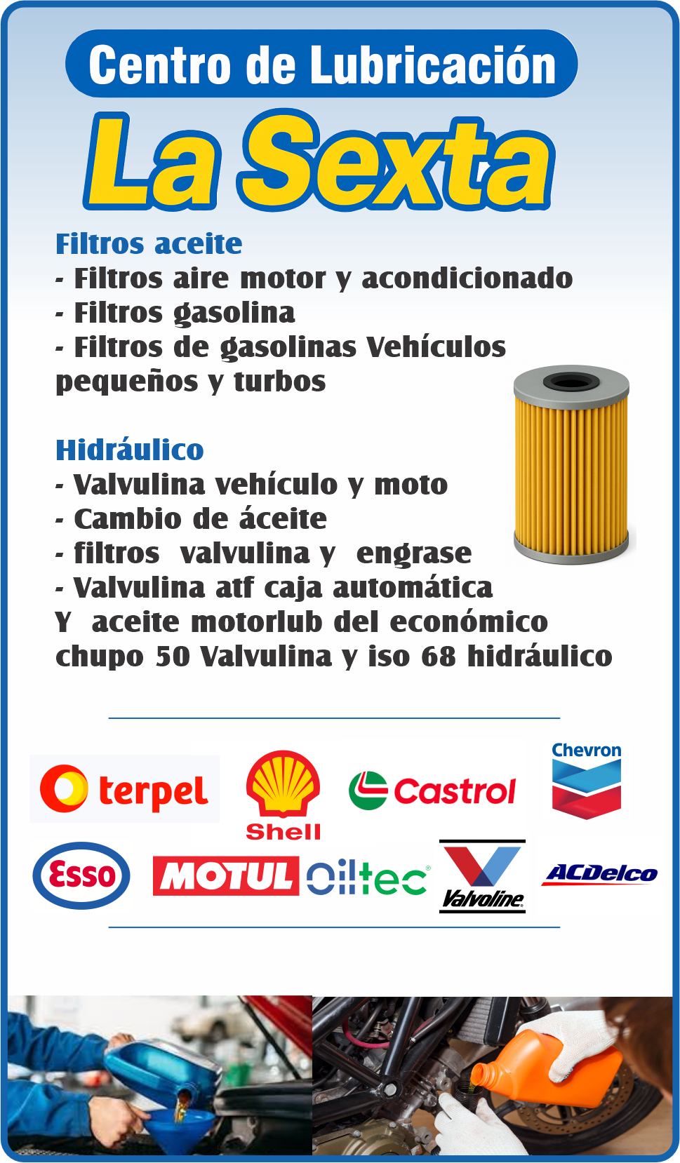 Centro de Lubricación La Sexta