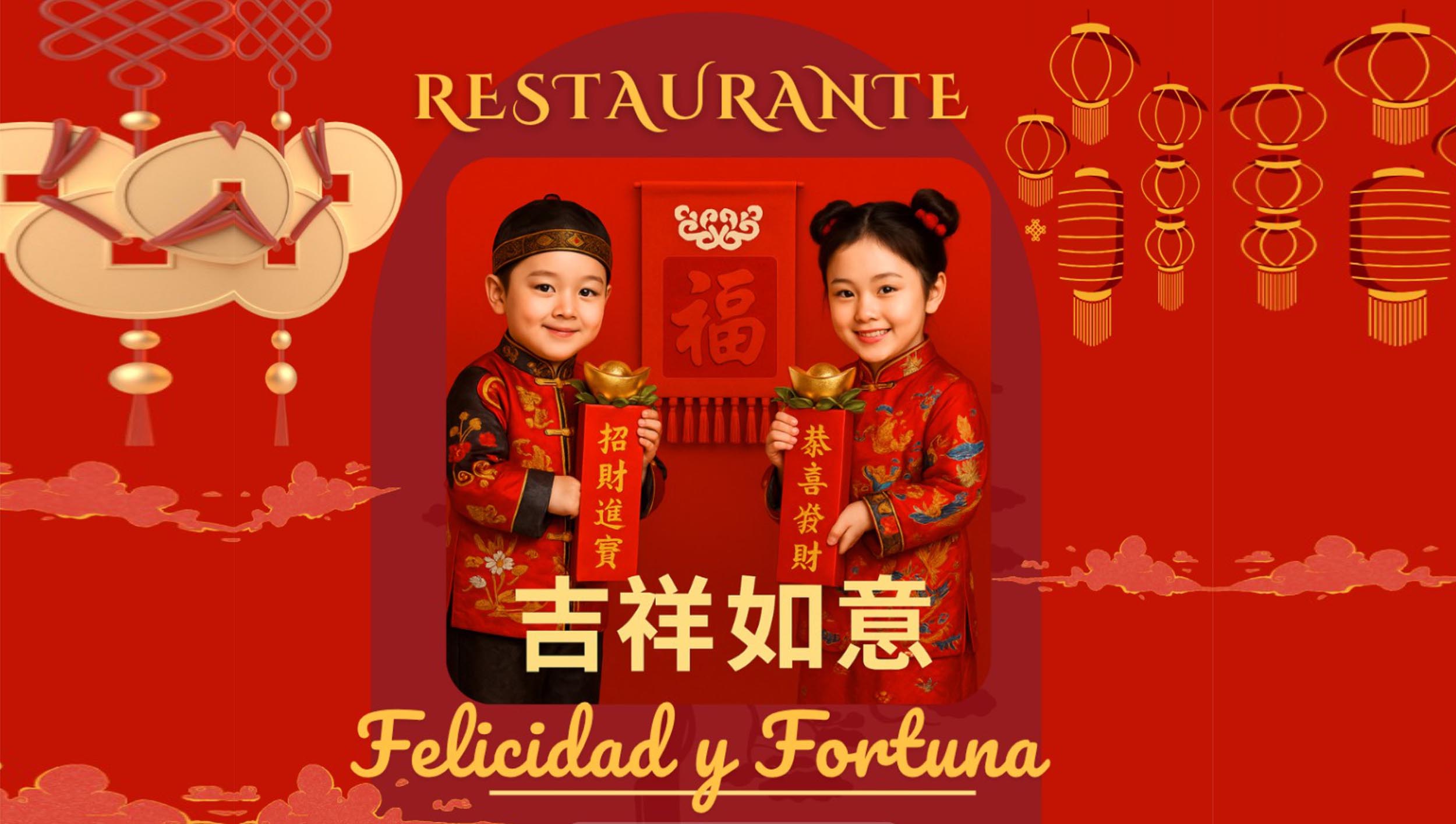 RESTAURANTE CHINO FELICIDAD Y FORTUNA