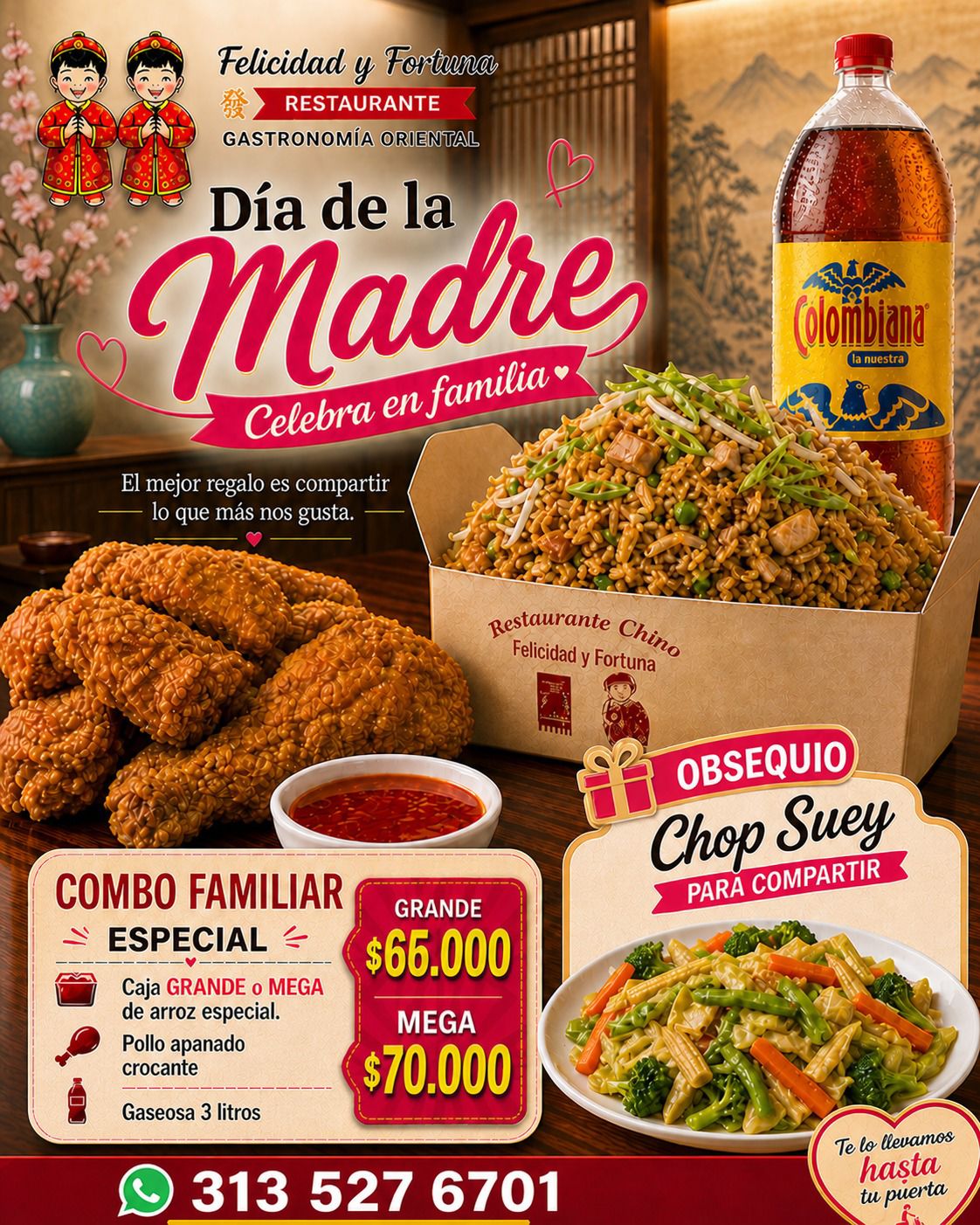 RESTAURANTE CHINO FELICIDAD Y FORTUNA