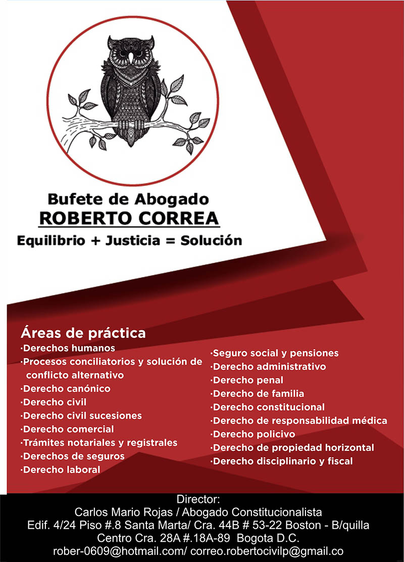 BUFETE DE ABOGADO ROBERTO CORREA