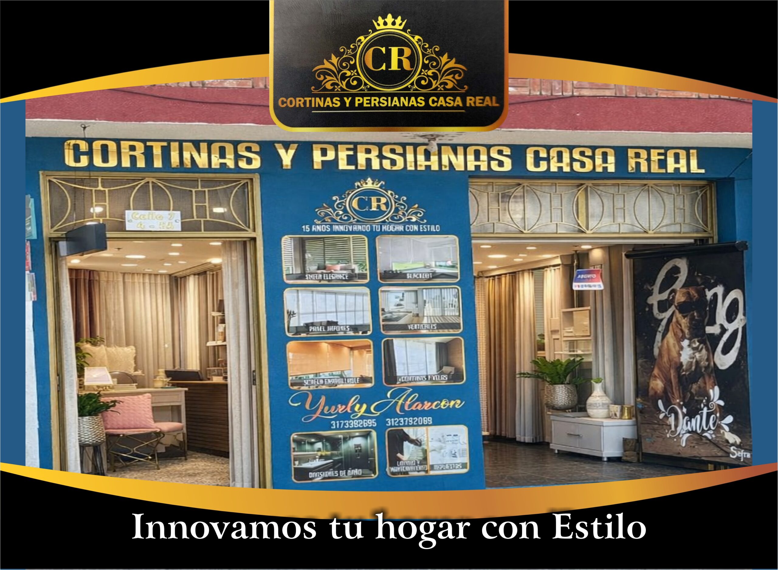 Cortinas y Persianas Casa Real Fusa