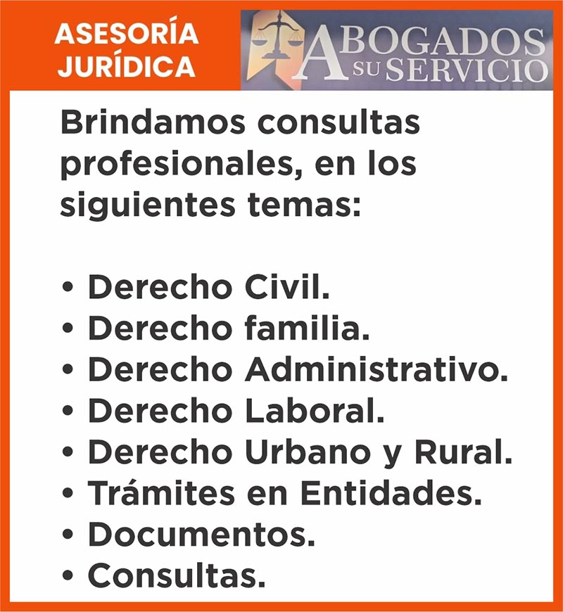 ASESORÍA JURÍDICA ABOGADOS A SU SERVICIO