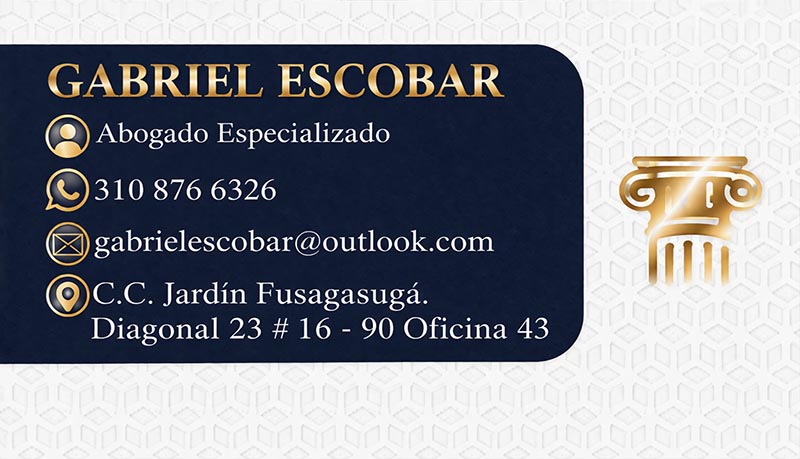 GABRIEL ESCOBAR Abogados Especializados 
