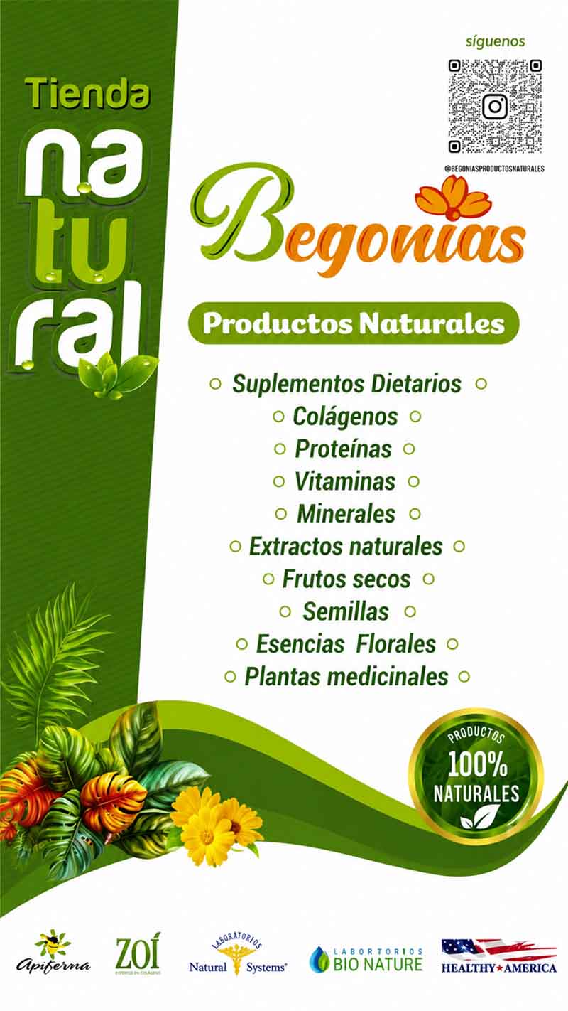 Begonias Productos Naturales